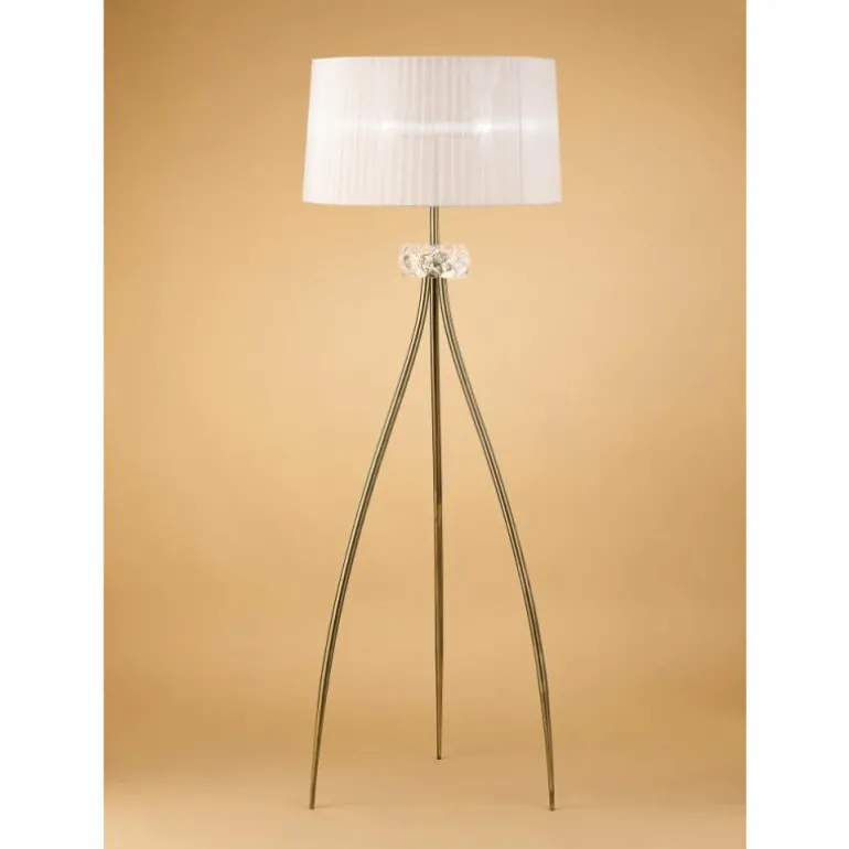 Lampadaire Mantra LOEWE Brun, 3 lumières