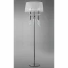Lampadaire Mantra TIFFANY Chrome, 3 lumières