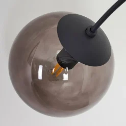 Lampadaire Mesas Anthracite, 5 lumières