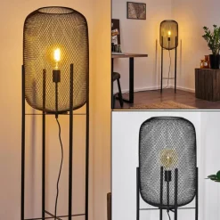 Lampadaire Moholm Noir, 1 lumière