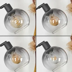 Lampadaire Nikkala Noir, 5 lumières