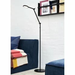 Lampadaire Nordlux BEND LED Noir, 1 lumière