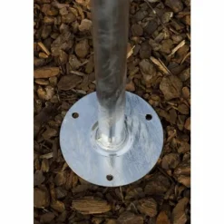 Lampadaire Nordlux Blokhus Acier inoxydable, Noir, Transparent, 1 lumière