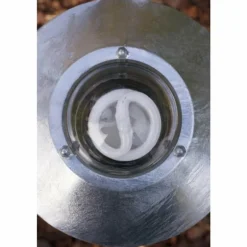 Lampadaire Nordlux Blokhus Acier inoxydable, Noir, Transparent, 1 lumière