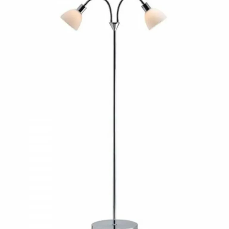 Lampadaire Nordlux RAY Chrome, 2 lumières