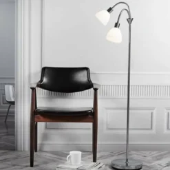 Lampadaire Nordlux RAY Chrome, 2 lumières