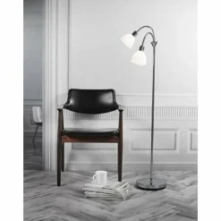 Lampadaire Nordlux RAY Chrome, 2 lumières