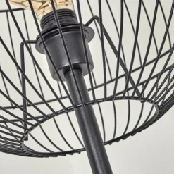 Lampadaire Pampanillo Noir, 1 lumière