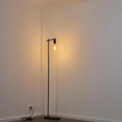 Lampadaire Pamunkey Noir, 1 lumière