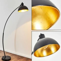 Lampadaire Parola Noir, 1 lumière