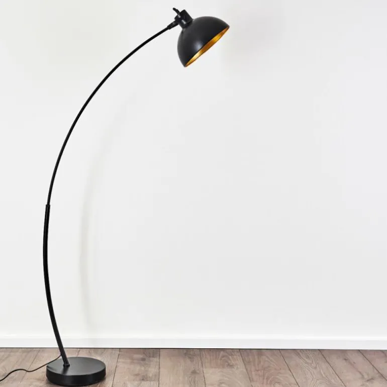 Lampadaire Parola Noir, 1 lumière