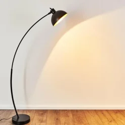 Lampadaire Parola Noir, 1 lumière