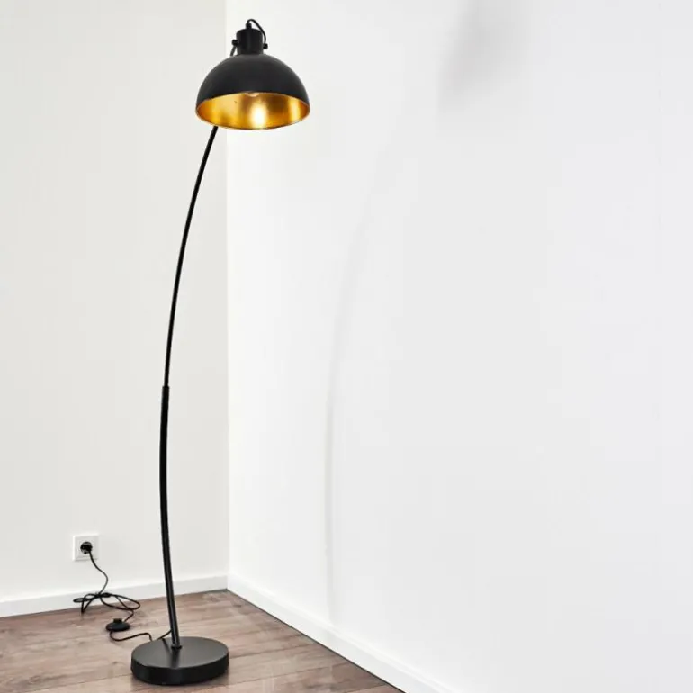 Lampadaire Parola Noir, 1 lumière