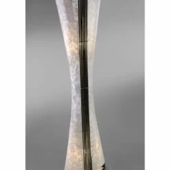 Lampadaire Paul Neuhaus ABUJA Noir, Blanc, 2 lumières