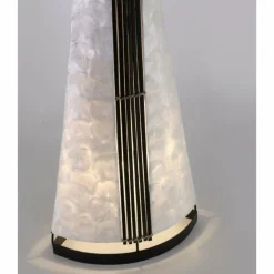 Lampadaire Paul Neuhaus ABUJA Noir, Blanc, 2 lumières