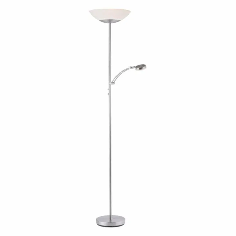 Lampadaire Paul Neuhaus ALFRED LED Acier inoxydable, 1 lumière