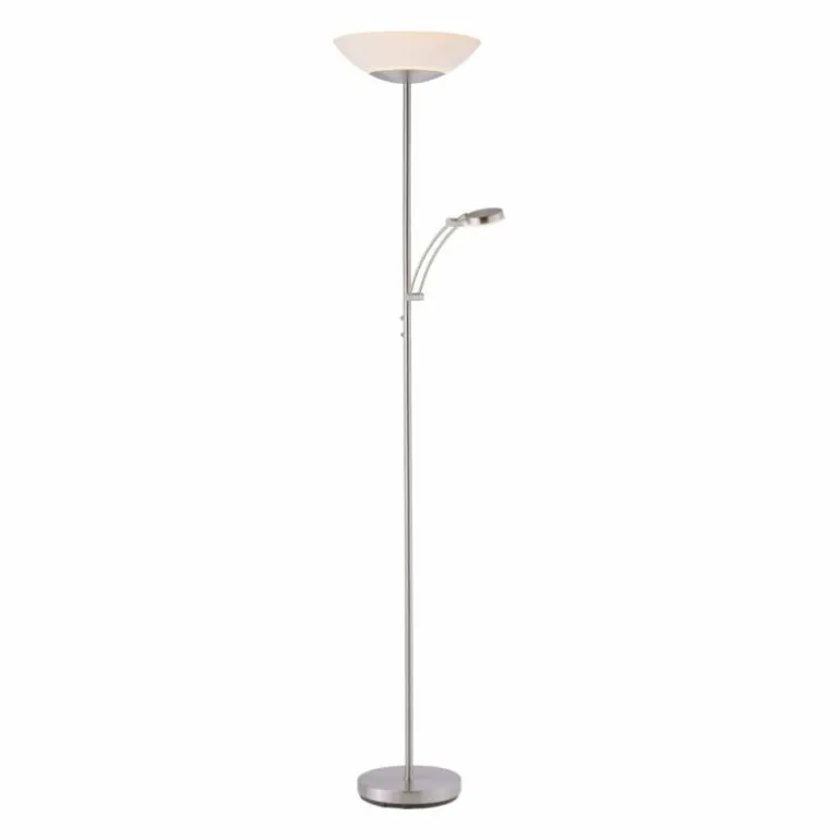 Lampadaire Paul Neuhaus ALFRED LED Acier inoxydable, 1 lumière