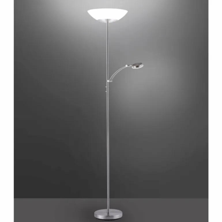 Lampadaire Paul Neuhaus ALFRED LED Acier inoxydable, 1 lumière