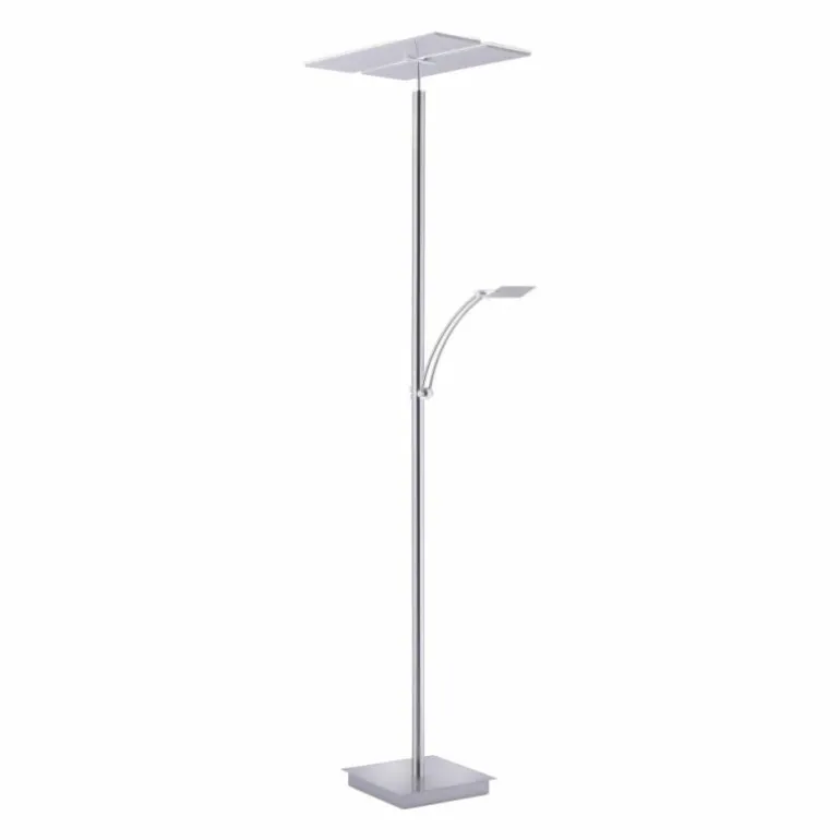 Lampadaire Paul Neuhaus ARTUR LED Acier inoxydable, 2 lumières