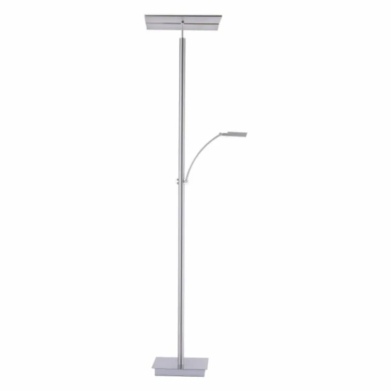 Lampadaire Paul Neuhaus ARTUR LED Acier inoxydable, 2 lumières