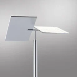 Lampadaire Paul Neuhaus ARTUR LED Acier inoxydable, 2 lumières