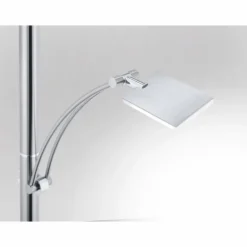 Lampadaire Paul Neuhaus ARTUR LED Acier inoxydable, 2 lumières