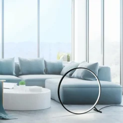 Lampadaire Paul Neuhaus HULA LED Noir, 1 lumière, Télécommandes