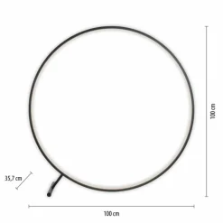 Lampadaire Paul Neuhaus HULA LED Noir, 1 lumière, Télécommandes