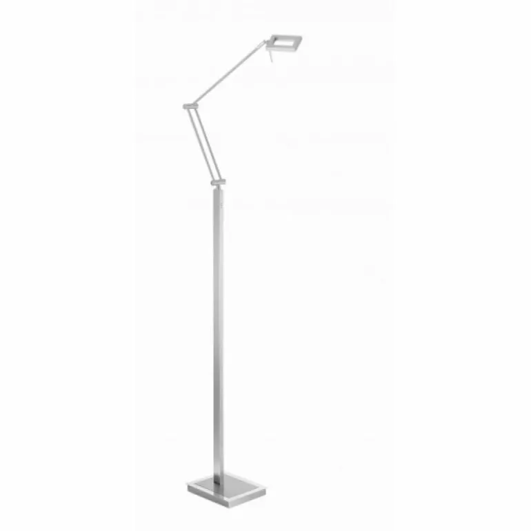 Lampadaire Paul Neuhaus INIGO LED Acier inoxydable, 1 lumière