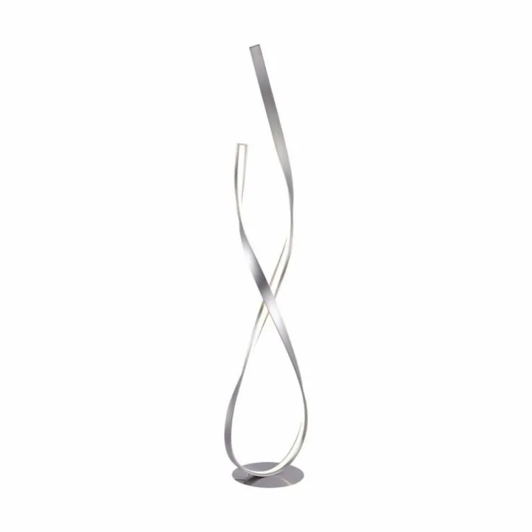 Lampadaire Paul Neuhaus LINDA LED Acier inoxydable, 1 lumière