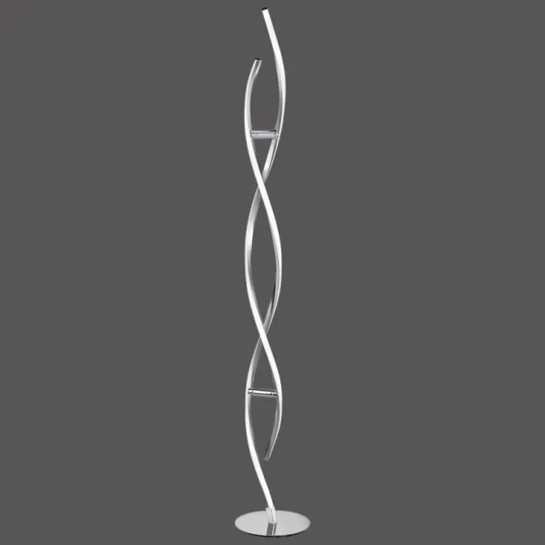 Lampadaire Paul Neuhaus POLINA LED Acier inoxydable, 2 lumières