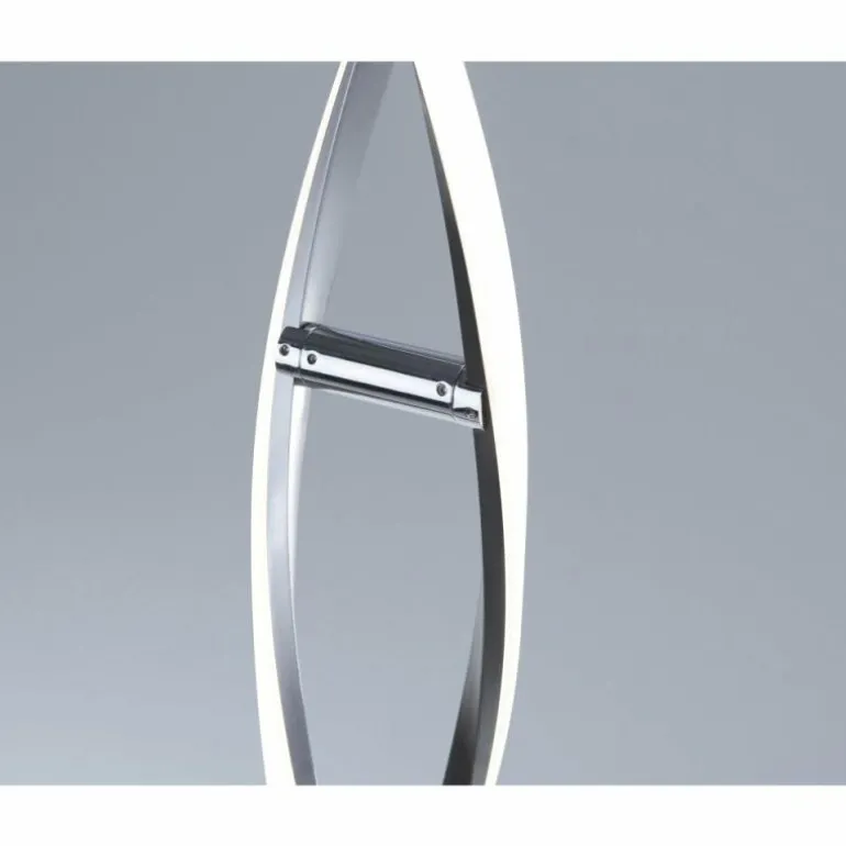 Lampadaire Paul Neuhaus POLINA LED Acier inoxydable, 2 lumières