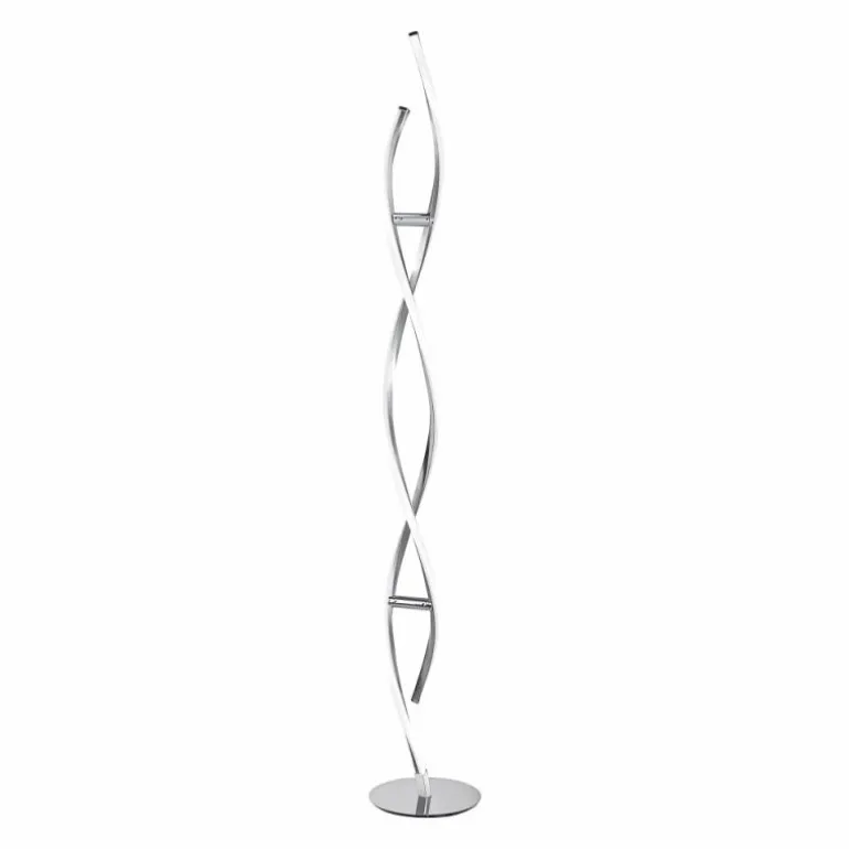 Lampadaire Paul Neuhaus POLINA LED Acier inoxydable, 2 lumières