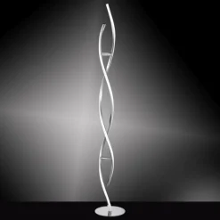 Lampadaire Paul Neuhaus POLINA LED Acier inoxydable, 2 lumières