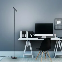 Lampadaire Paul Neuhaus PURE-TUTUA LED Noir, 1 lumière