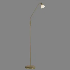 Lampadaire Paul Neuhaus PINO LED Vieux laiton, 1 lumière