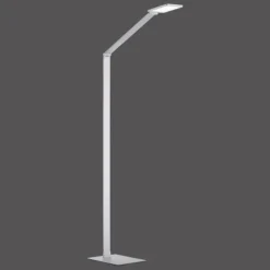 Lampadaire Paul Neuhaus Q-HANNES LED Argenté, 1 lumière, Télécommandes