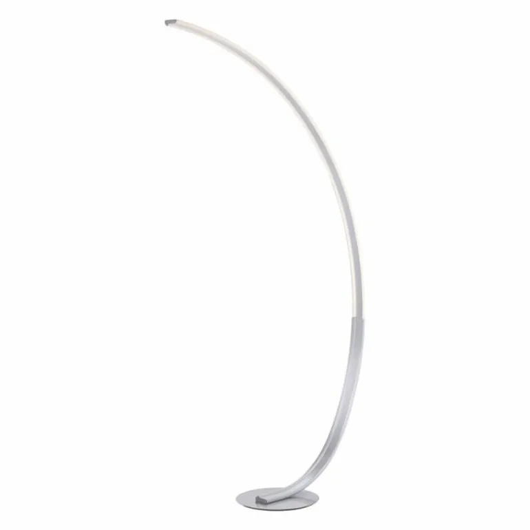 Lampadaire Paul Neuhaus Q-VITO LED Acier inoxydable, 1 lumière, Télécommandes