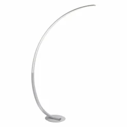 Lampadaire Paul Neuhaus Q-VITO LED Acier inoxydable, 1 lumière, Télécommandes