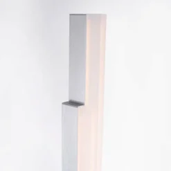 Lampadaire Paul Neuhaus Q-TOWER LED Aluminium, 2 lumières, Télécommandes