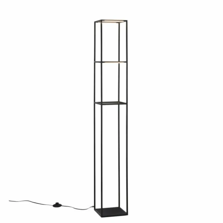 Lampadaire Paul-Neuhaus CONTURA LED Noir, 4 lumières