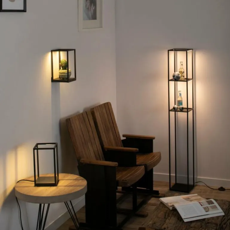 Lampadaire Paul-Neuhaus CONTURA LED Noir, 4 lumières