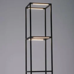 Lampadaire Paul-Neuhaus CONTURA LED Noir, 4 lumières