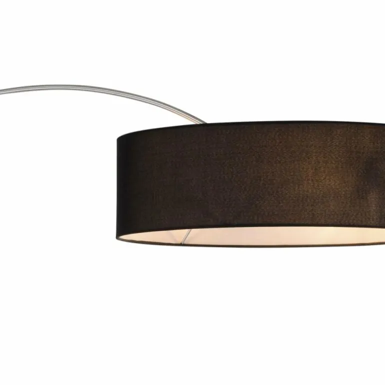 Lampadaire Paul-Neuhaus PETRO Acier brossé, 3 lumières