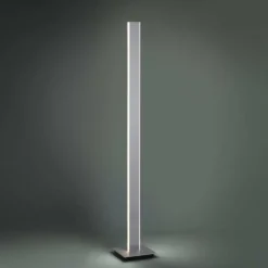 Lampadaire Paul-Neuhaus Q-ADRIANA LED Aluminium, 2 lumières, Télécommandes