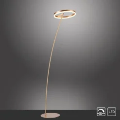 Lampadaire Paul-Neuhaus TITUS LED Laiton, 1 lumière