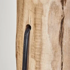 Lampadaire Pozos Écru, Noir, 4 lumières