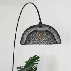 Lampadaire Pralo Noir, 1 lumière