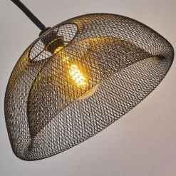 Lampadaire Pralo Noir, 1 lumière