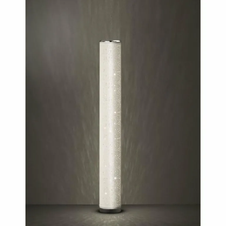 Lampadaire Reality TICO LED Blanc, 1 lumière, Télécommandes, Changeur de couleurs